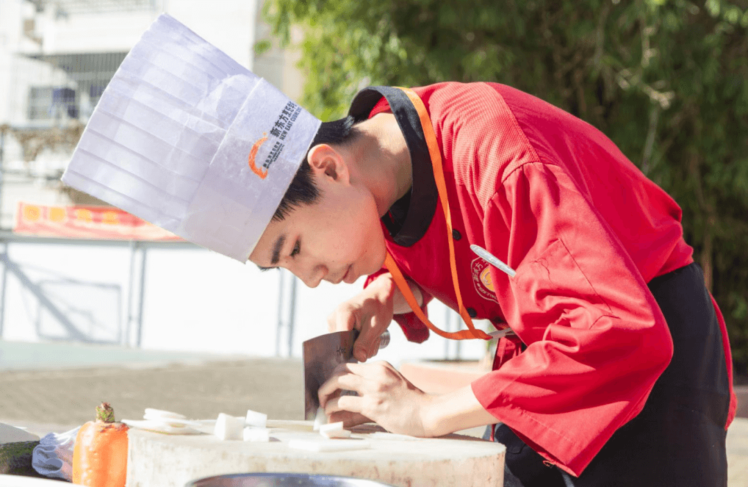 烹饪营养与工艺2301班基本功技能考核，围观烹饪“萌新”的成长之路