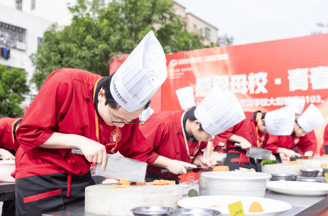 烹饪营养与工艺2301班基本功技能考核，围观烹饪“萌新”的成长之路